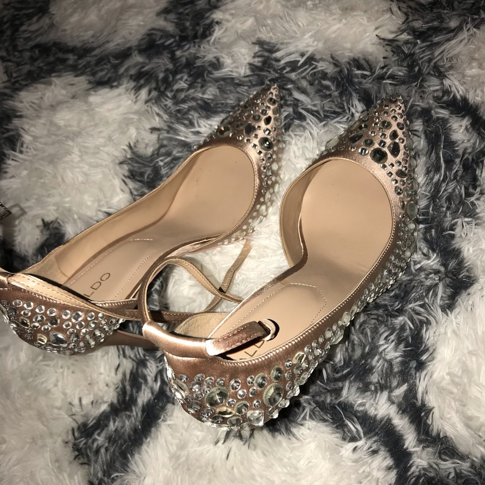 Aldo crystal heels. Size 10 brand new - Picture 3 of 4